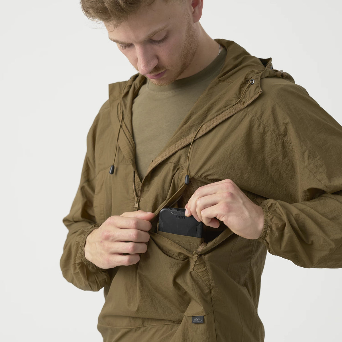 Helikon-Tex WINDRUNNER vetrovka WindPack Nylon, Pencott WildWood™ – detail 3