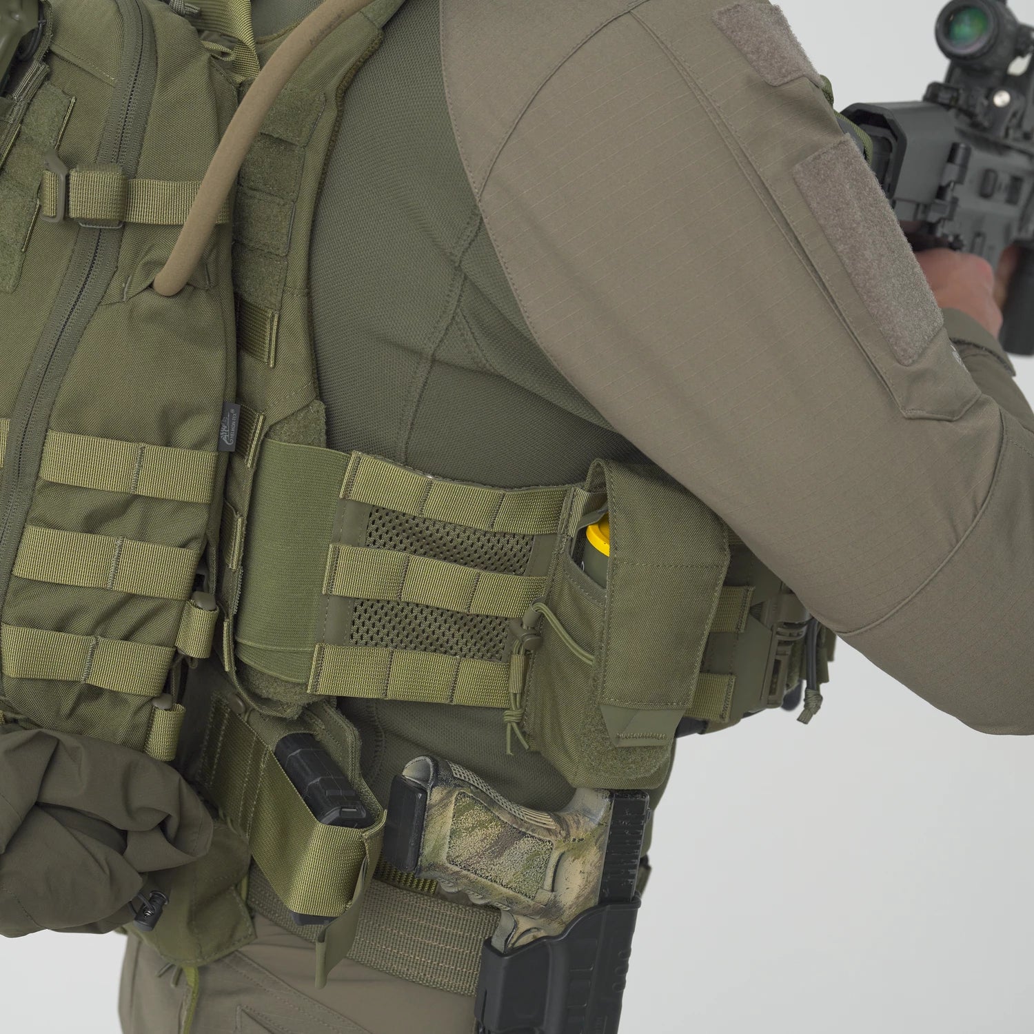Helikon-Tex puzdro na zásobníky dvojite horizontálne, Multicam – detail 5