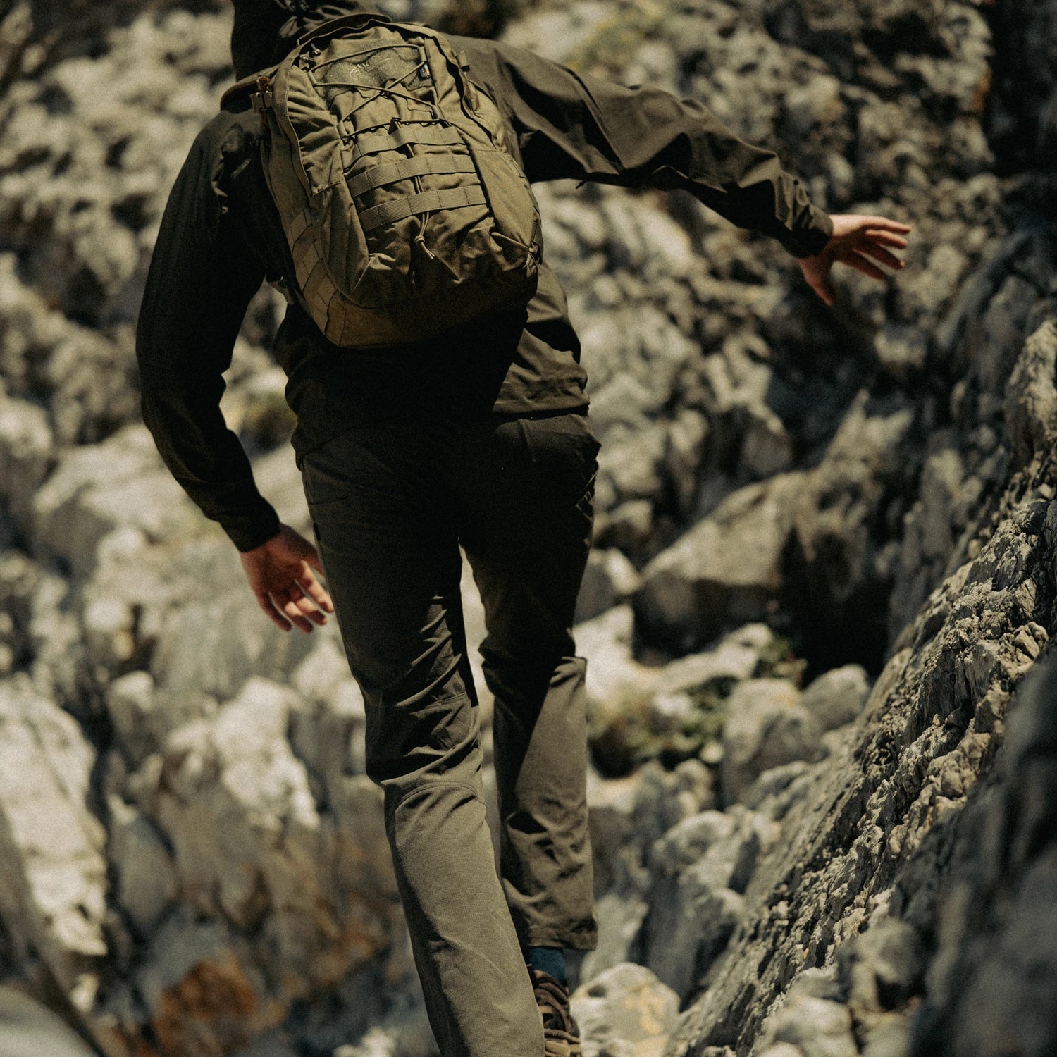 Helikon-Tex EDC batoh Cordura, Coyote – v použití 1