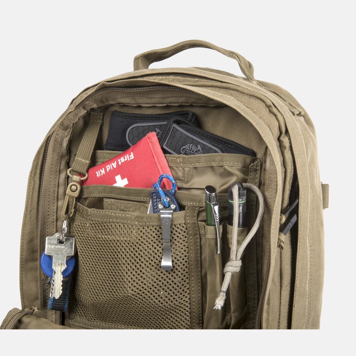 Helikon-Tex RACCOON Mk2 batoh Cordura, Earth Brown / Clay – detail 3