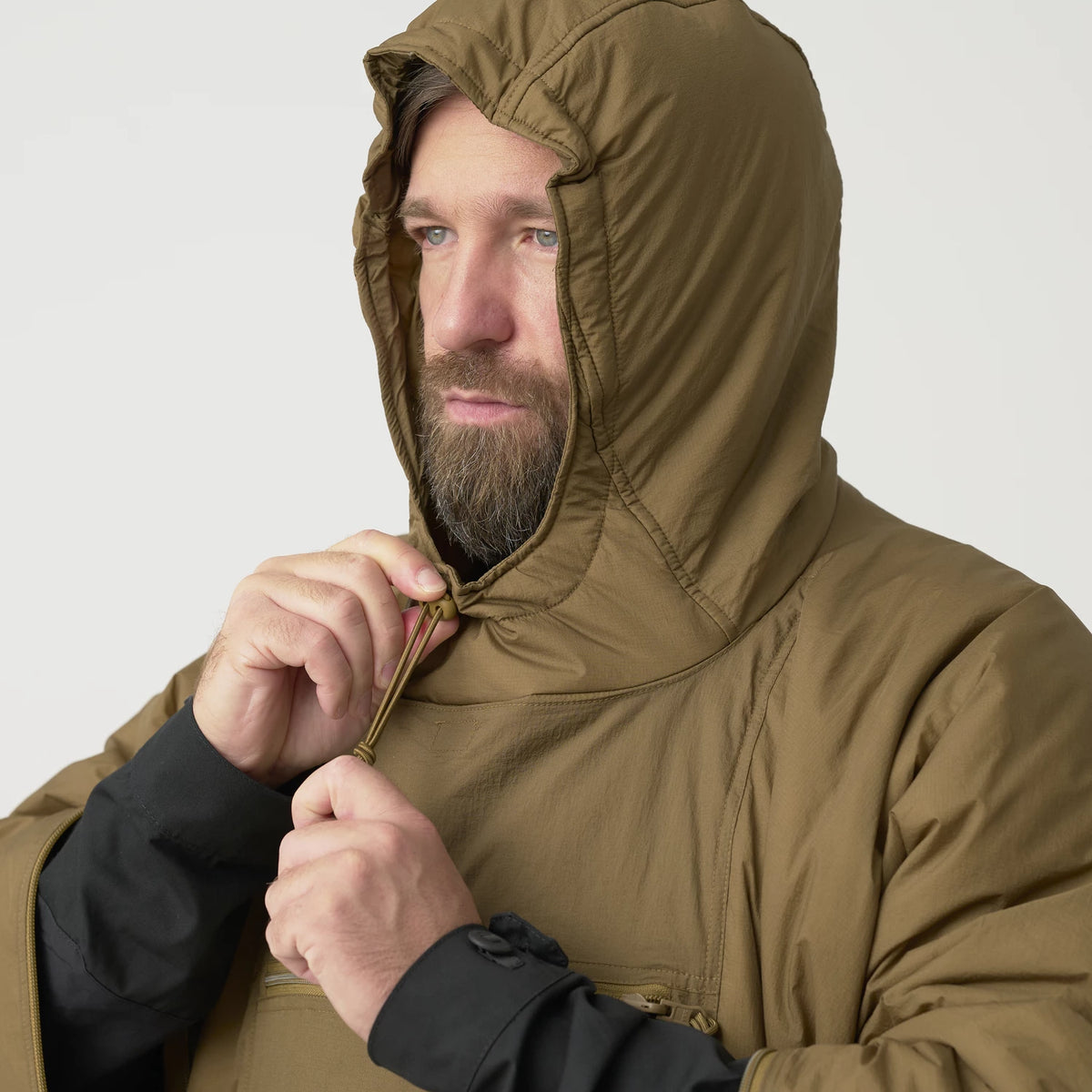 Helikon-Tex Swagman Roll pončo, čierne – detail 5