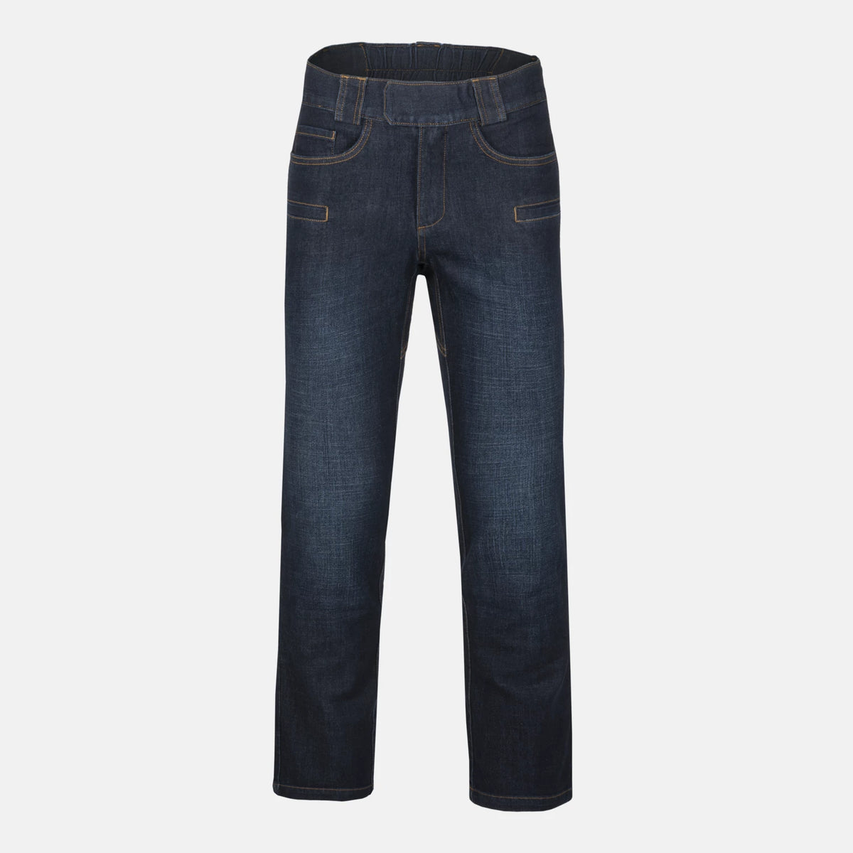 Helikon-Tex Greyman Tactical Jeans nohavice denim, dark blue – predná strana