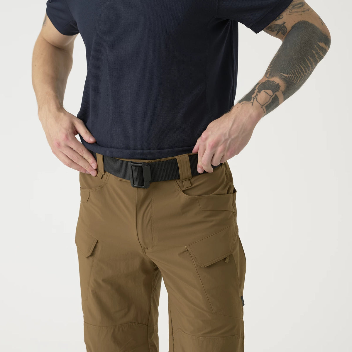 Helikon-Tex OTS 11" šortky VersaStretch taktické outdoorové Versa Stretch Lite, Khaki – detail 15