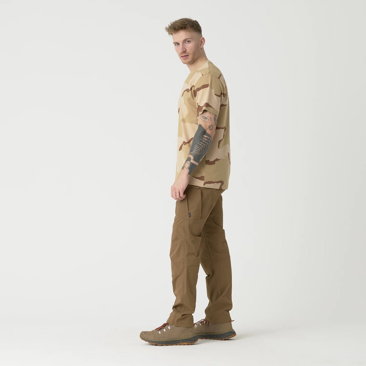 Helikon-Tex OTP nohavice VersaStretch taktické Outdoorové Versa Stretch, Ash Grey / Black – detail 5