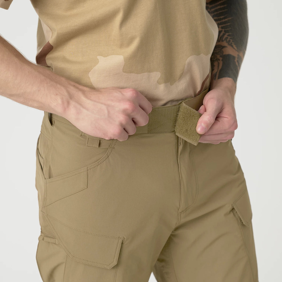 Helikon-Tex OTP nohavice VersaStretch taktické Outdoorové Versa Stretch Lite, Black – detail 7