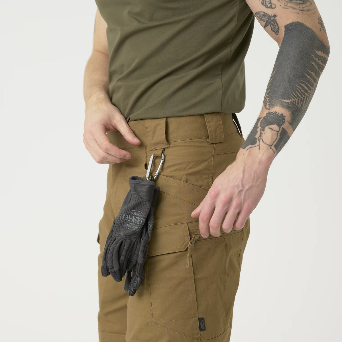 Helikon-Tex Urban Tactical 11" krátke nohavice Rip-Stop polycotton, khaki – detail 2
