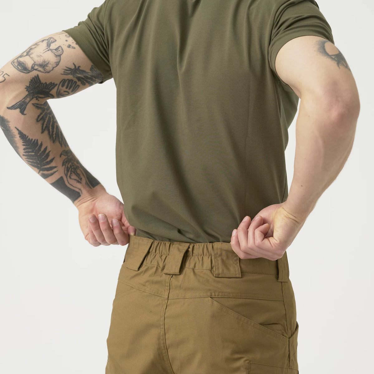 Helikon-Tex Urban Tactical 11" krátke nohavice Rip-Stop polycotton, coyote – detail 7