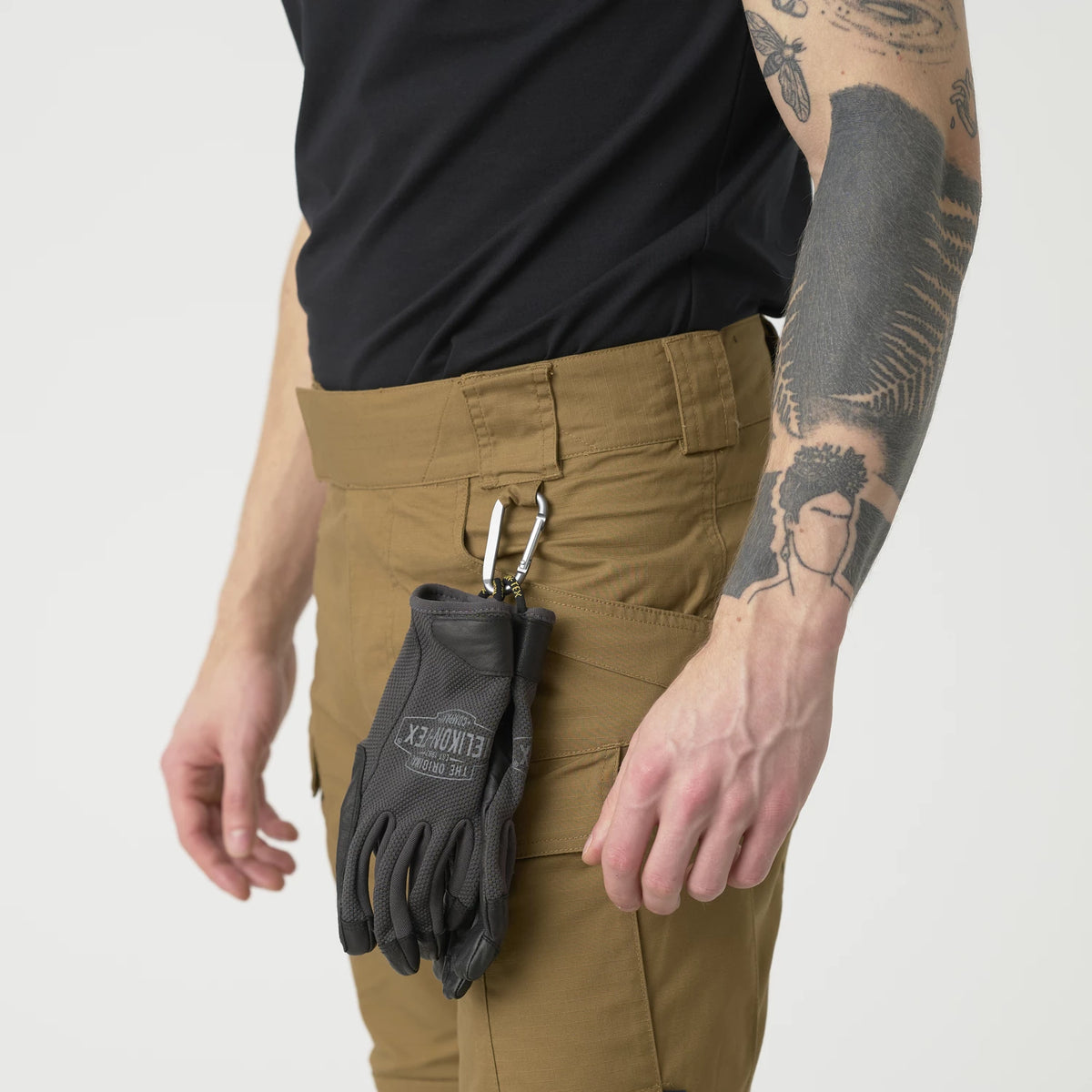 Helikon-Tex UTP nohavice taktické PolyCotton Ripstop, Taiga Green – detail 2