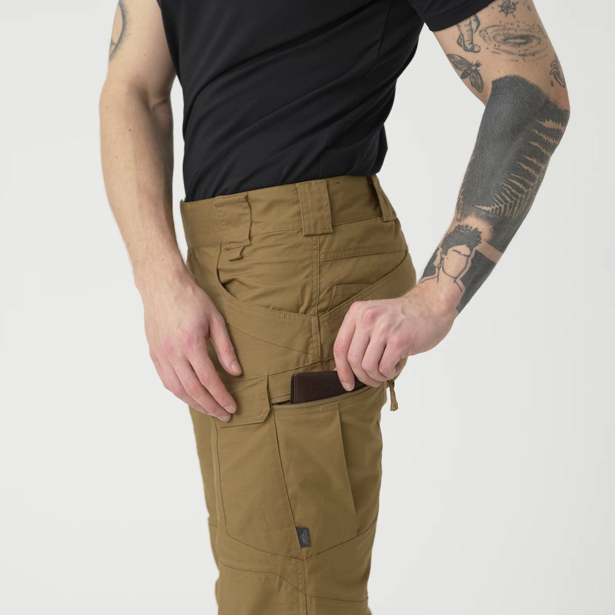 Helikon-Tex UTP nohavice taktické PolyCotton Ripstop, Shadow Grey – detail 6