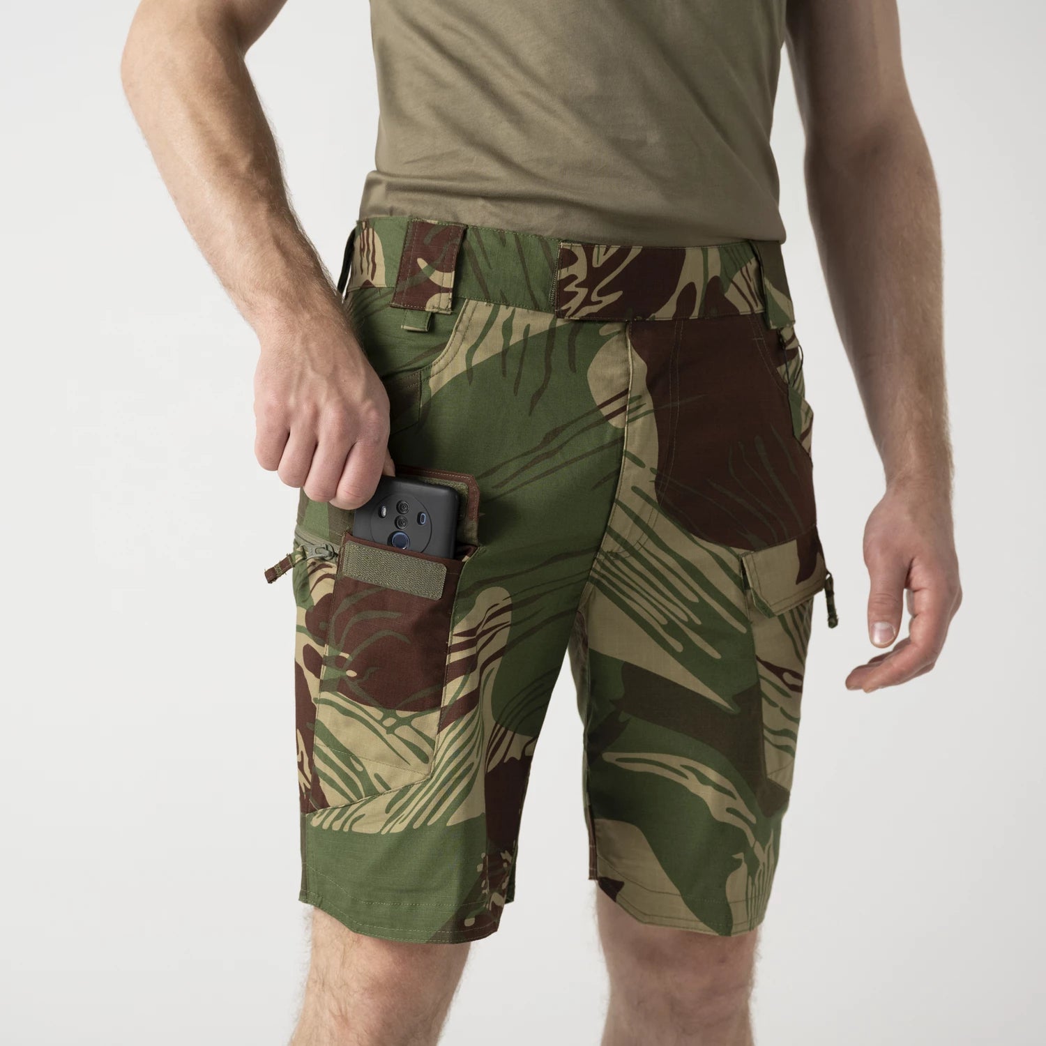 Helikon-Tex UTS Urban Tactical Shorts šortky taktické 8.5", khaki – detail 3