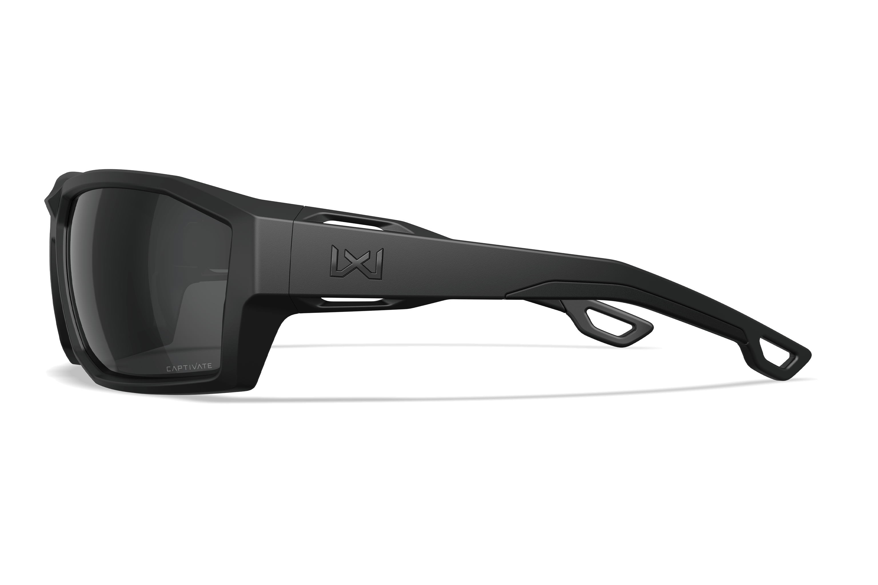 Wiley X Alpine balistične sončna očala, Matte Black / CAPTIVATE Grey