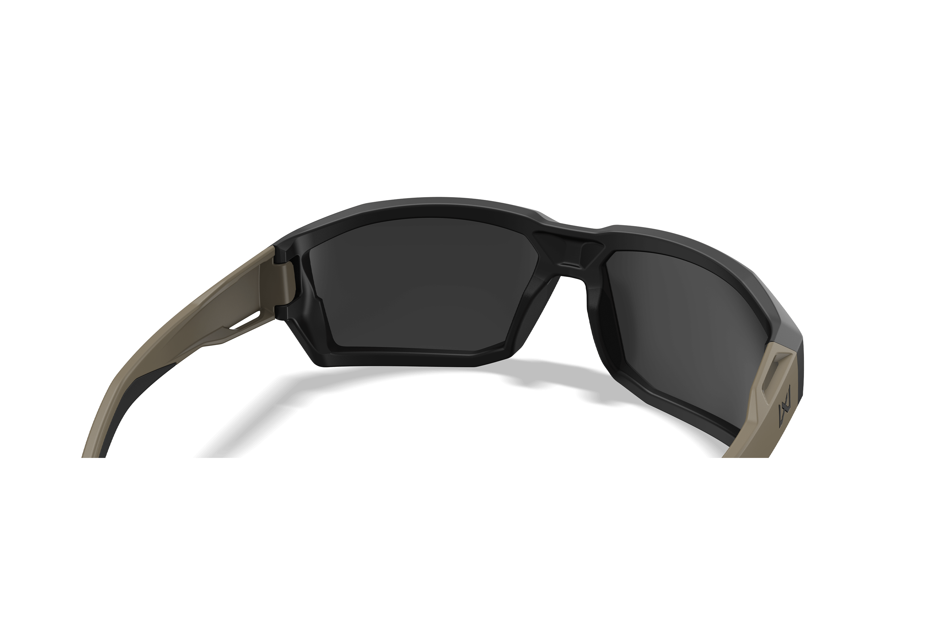 Wiley X Alpine balistične sončne očale CAPTIVATE Polarized Tungsten Mirror, Matte Black-Tan