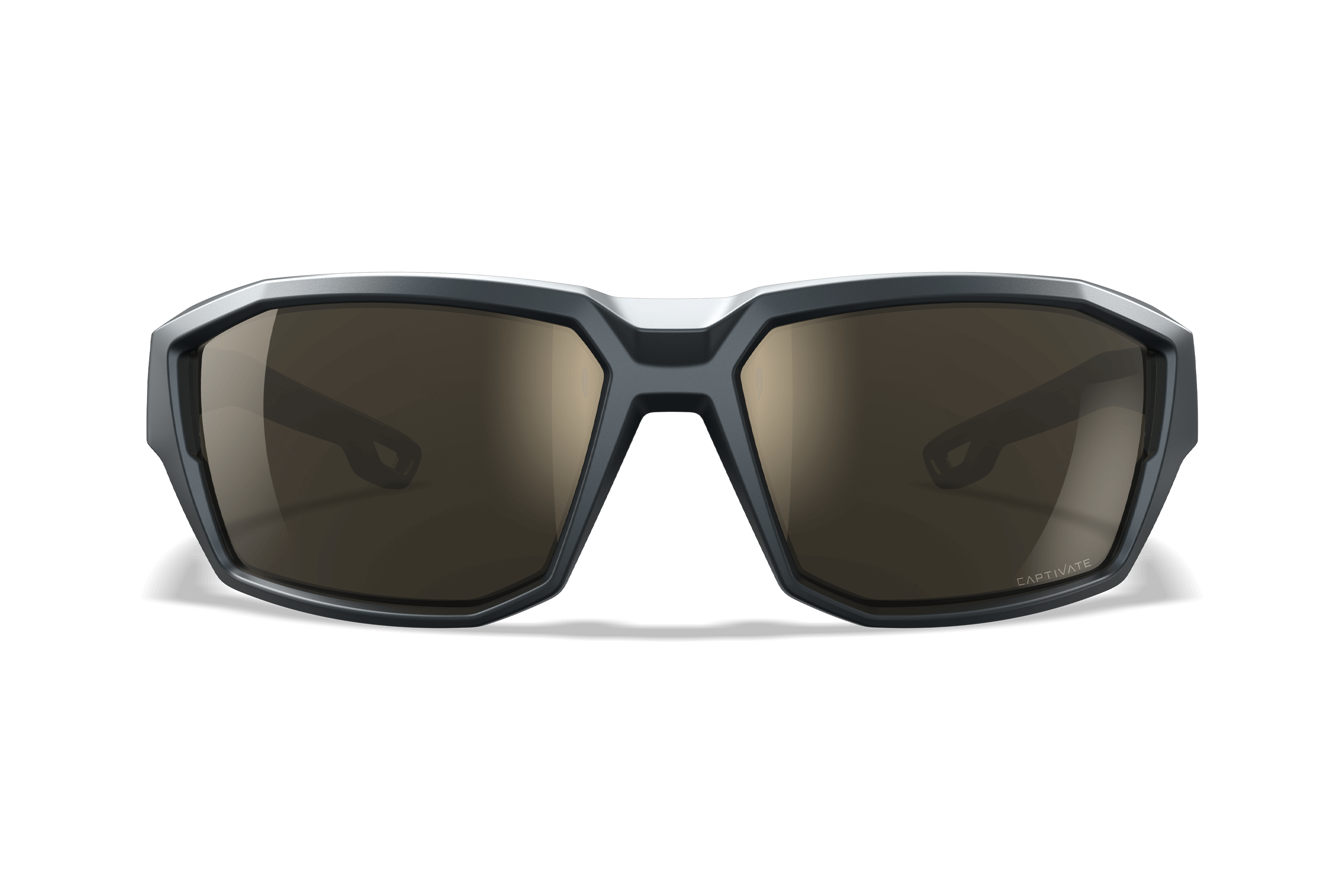 Wiley X Alpine balistične sončne očale, Matte Graphite Grey / CAPTIVATE Tungsten Mirror