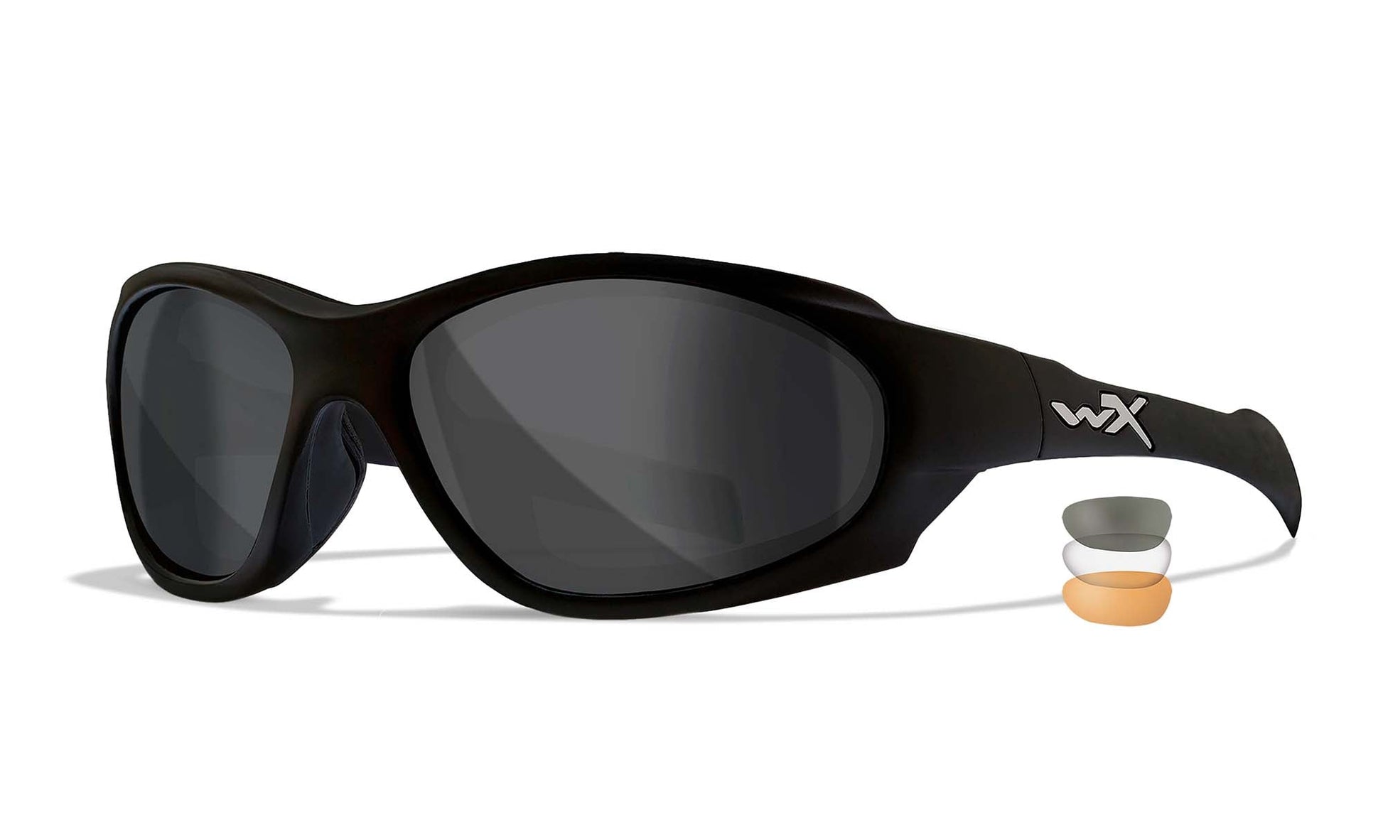 WileyX XL-1 ADVANCED COMM okuliare, Grey/Clear/Light Rust