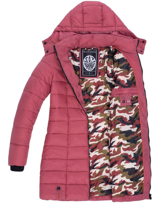 Marikoo ABENDSTERNCHEN Women's Quilted Hooded Coat