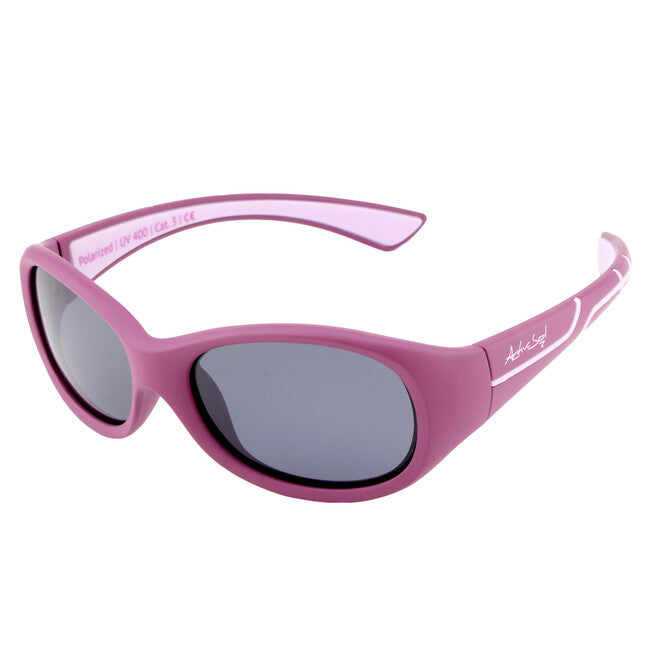 ActiveSol @school Kids polarizacijske sončne športne očala otroška, berry/pink