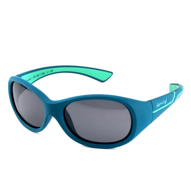 ActiveSol @school Kids polarizirana sončna tekmovalna očala, otroški, petrol/turquoise