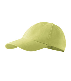 Malfini 6P kids' cap 380g/m2, light green