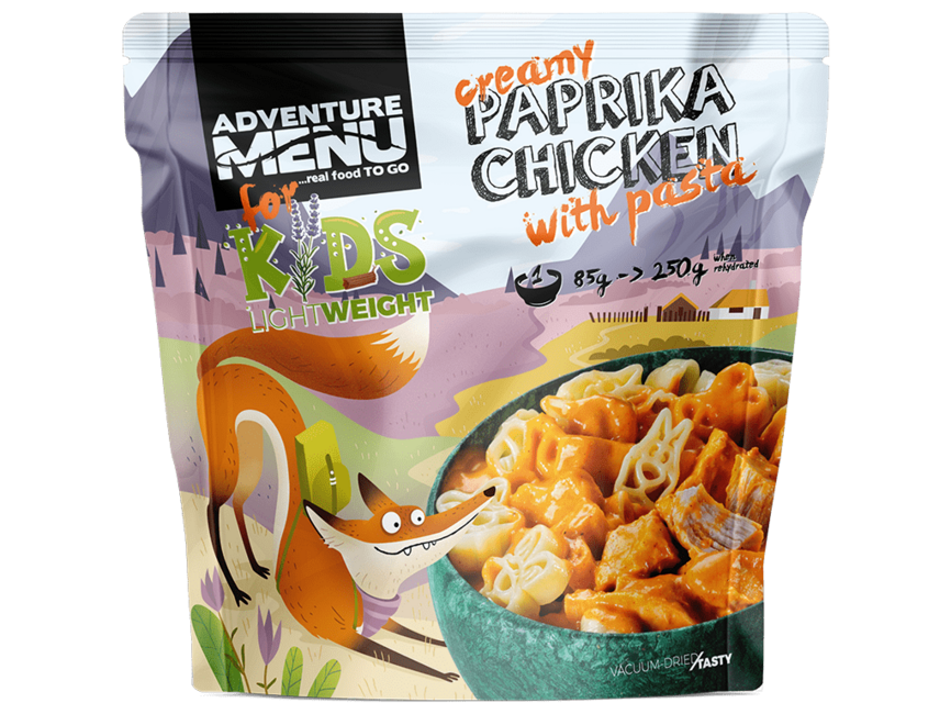 Adventure kura na paprike s testeninama, 250g