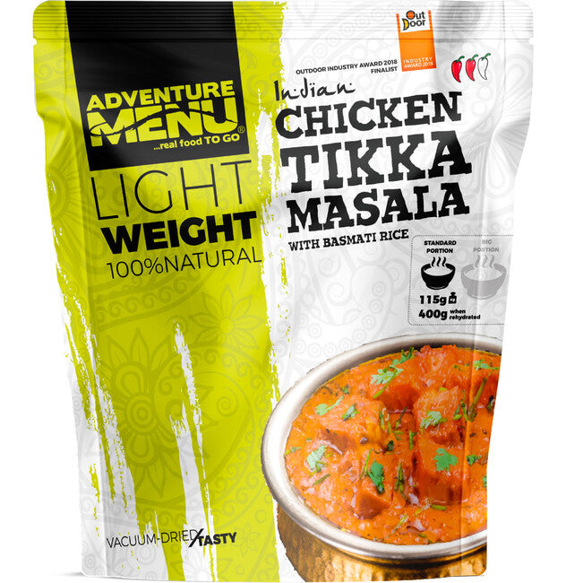 Adventure Kura Tikka Masala menu s pirinim piresom basmati, 600g
