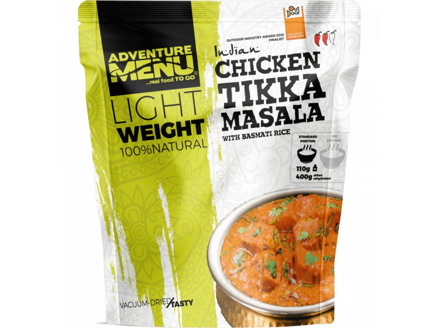 Adventure Menu Piščanec Tikka Masala z basmati riž, 400g