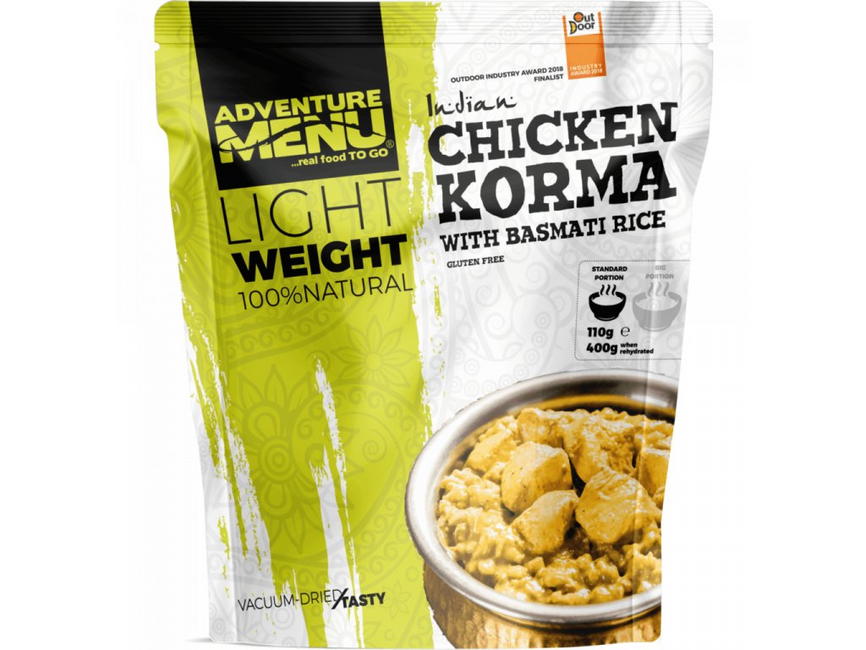 Adventure Menu Piščanec Korma s basmati rižem 400g