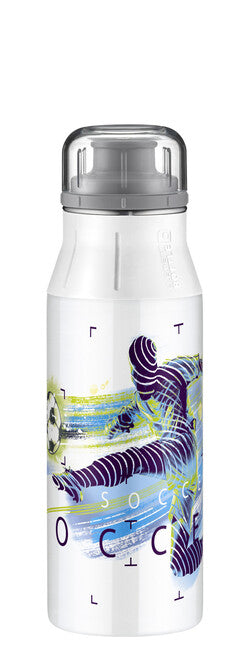 alfi elementBottle Kids steklenica za pitje otroška iz nerjavečega jekla, 0,6 l futbal