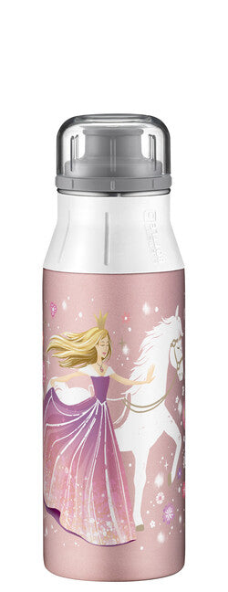 alfi elementBottle Kids steklenica iz nerjavečega jekla, 0,6 l, princesa