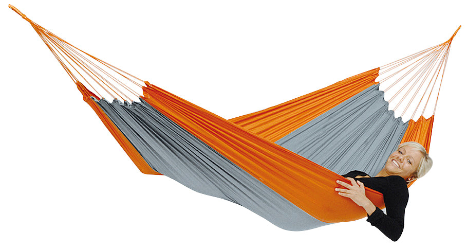 Amazonas Silk Traveller Az Light viseča mreža techno, oranžno-siva