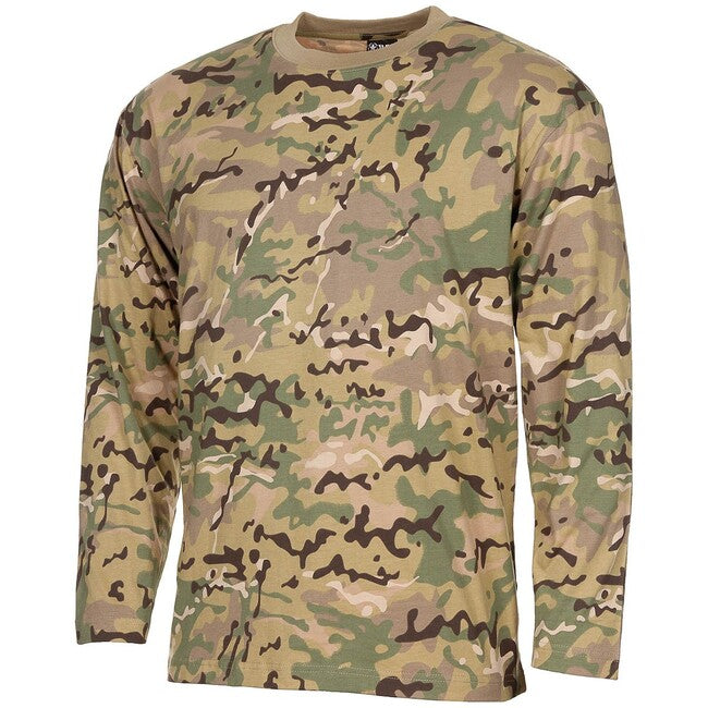 MFH majica z dolgimi rokavi,Operation-Camo