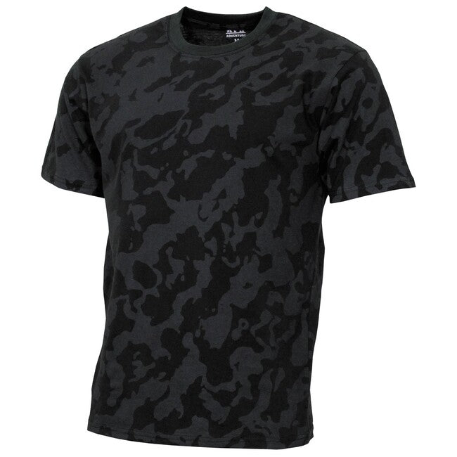 MFH Streetstyle američka majica, night-camo