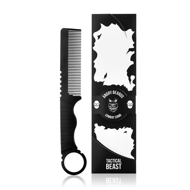 ANGRY BEARDS Combat Comb greben za brado in brke
