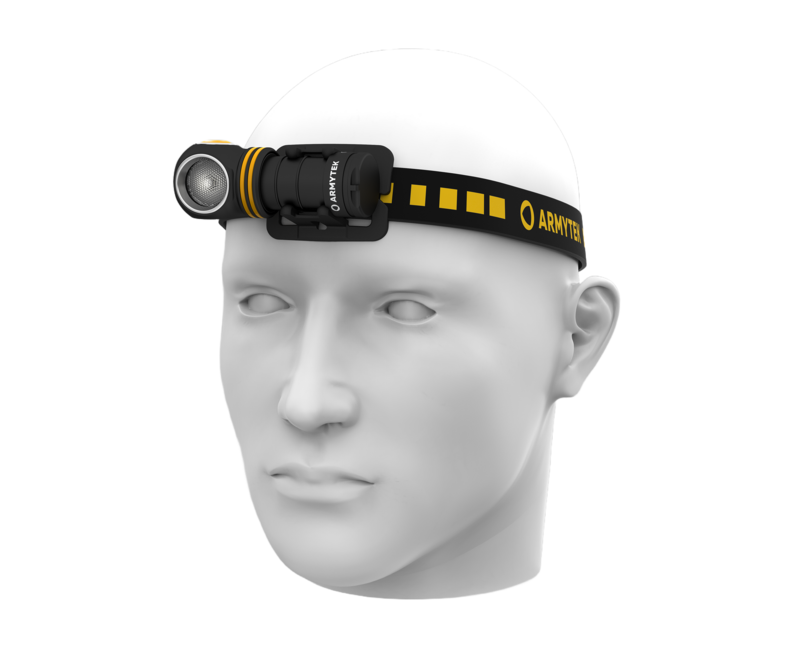 ArmyTek Elf C1 naglavna svetilka USB-C LED ročna svetilka z napajanjem iz akumulatorja 1000 lm, bela