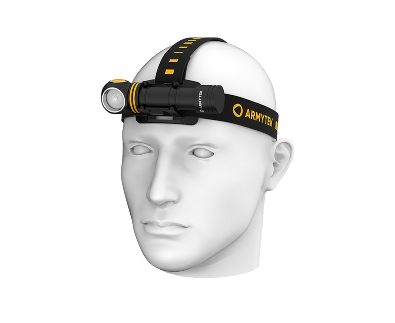 ArmyTek Elf C2 USB-C naglavna svetilka z LED ročna svetilka toplo bela 1023 lm z napajanjem iz akumulatorja