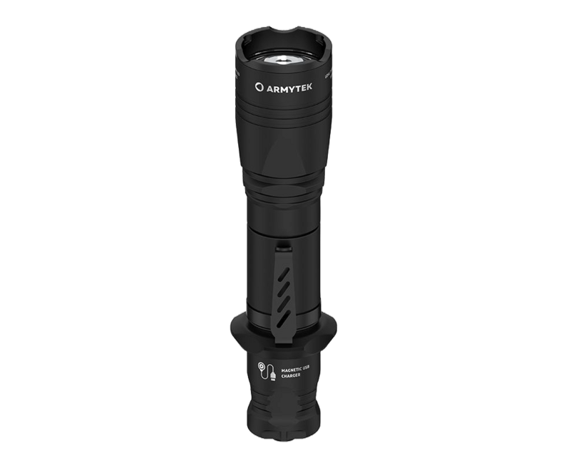 ArmyTek Dobermann Pro žepna svetilka LED, White, napajanje z akumulatorjem, 1400 lm, 114 g