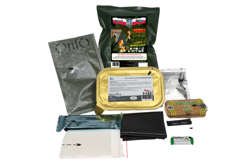 Arpol PBC1 Bushcraft paket, morski list v omaki
