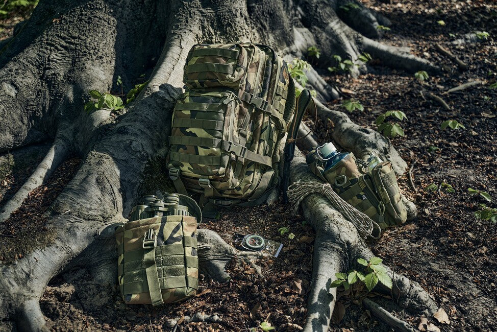 Brandit Molle Water Bottle Pouch II, Black
