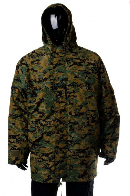 O&T Aurora Beatrix Jacket Digital Woodland with Removable Lining