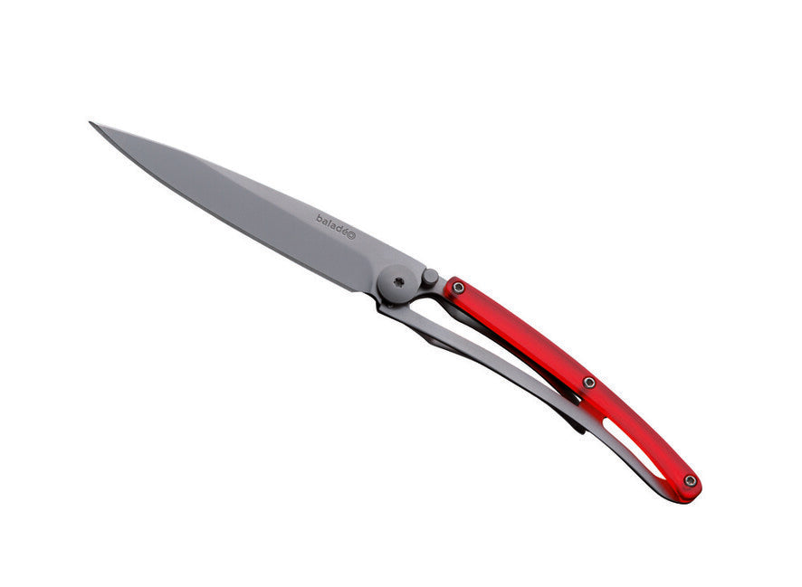 Baladeo ECO136 ultra lahki nož, 27 gramov, rdeč