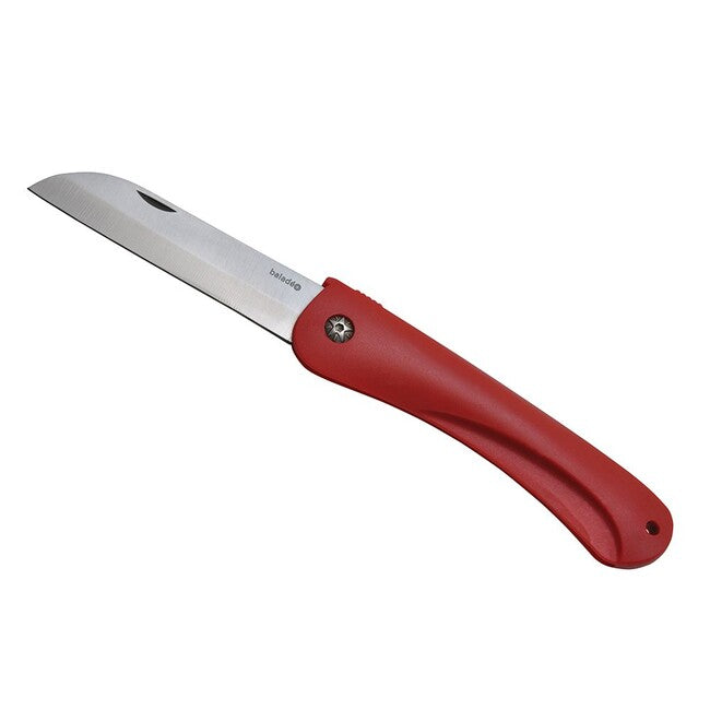 Baladeo ECO191 Birdy Pocket Knife, 8cm Blade, 2CR13 Steel, PP Handle, Red