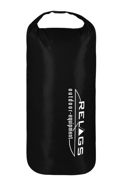BasicNature 210T lahek vodotesen nahrbtnik 35 L, črn