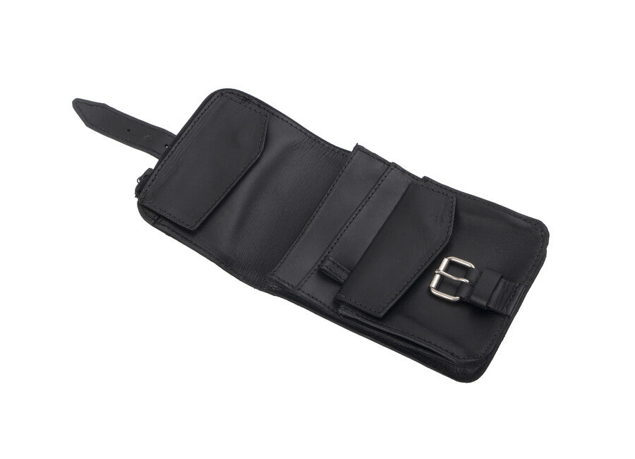 BasicNature Belt Safe pasna torbica, črna