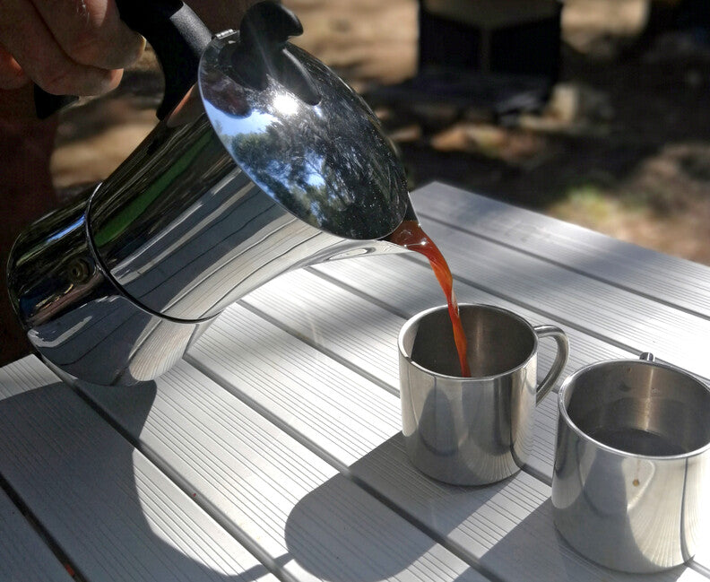 BasicNature Deluxe Thermos Cup, Stainless Steel 0.1L Espresso