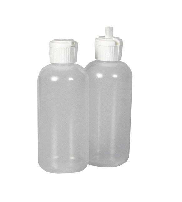 BasicNature Pouring Cap Bottle 120ml 2-Pack