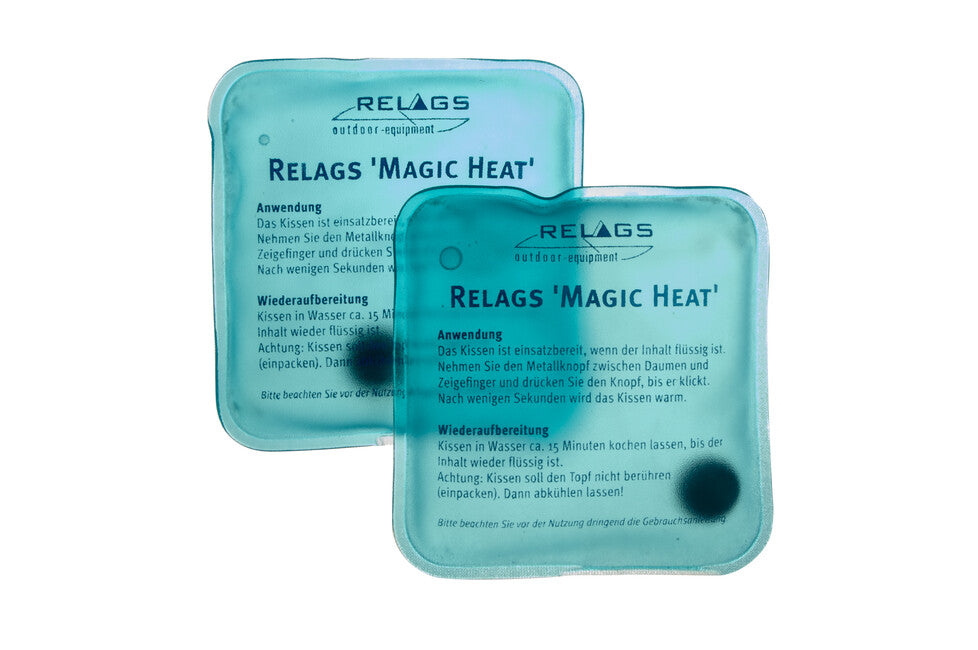 BasicNature Magic Heat Θερμαϊνόμενα Μαξιλάρια 2 τεμάχια