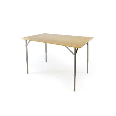 BasicNature Bamboo zložljiv stol 100 x 65 cm