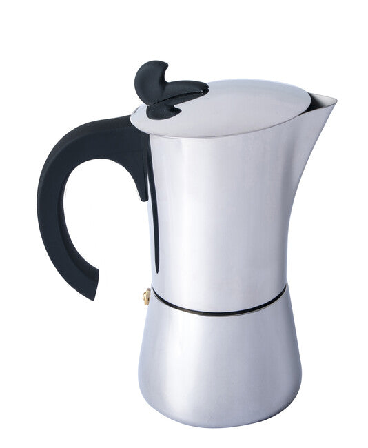 BasicNature Stainless Steel espresso kavni aparat za 6 skodelic