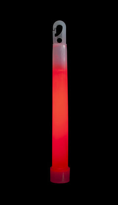 BasicNature svetleča palica 15 cm, rdeča