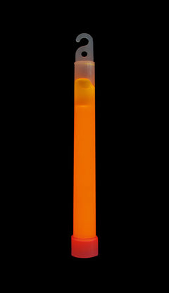 BasicNature svetleča palica, oranžna, 15 cm