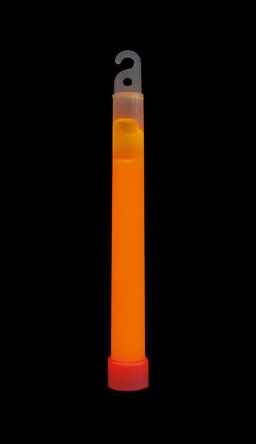 BasicNature svetleča palica, oranžna, 15 cm